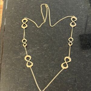 Gold Infinity Necklace
